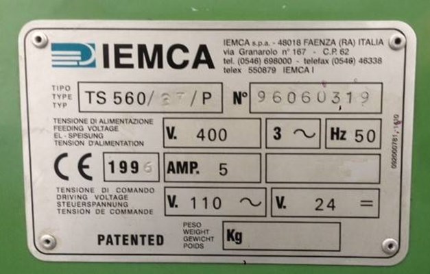Caricatore di barre mod. IEMCA TS 560 P
